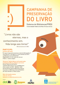 Campanha pela preservação dos livros da Biblioteca da UFMS tem pouca adesão